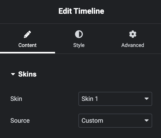 Timeline - WP Builder Addons