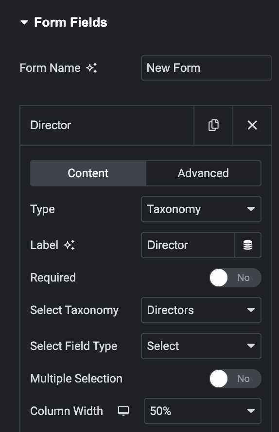 Form - WP Builder Addons