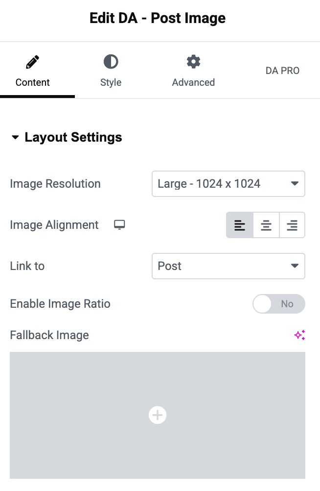 DA - Post Image - WP Builder Addons