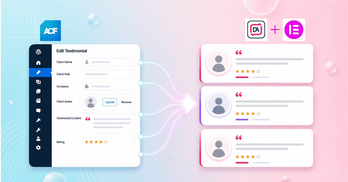 How to Create Dynamic Testimonials with ACF & Elementor